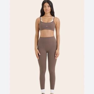 SET Active Brown High-Waist Leggings